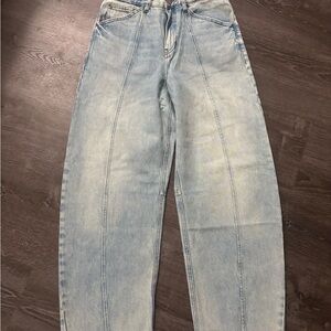 Light Blue Flare & Wide Leg Jeans